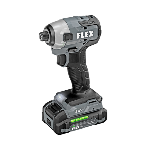 Flex Tools 1-4" Hex Impact Driver Kit