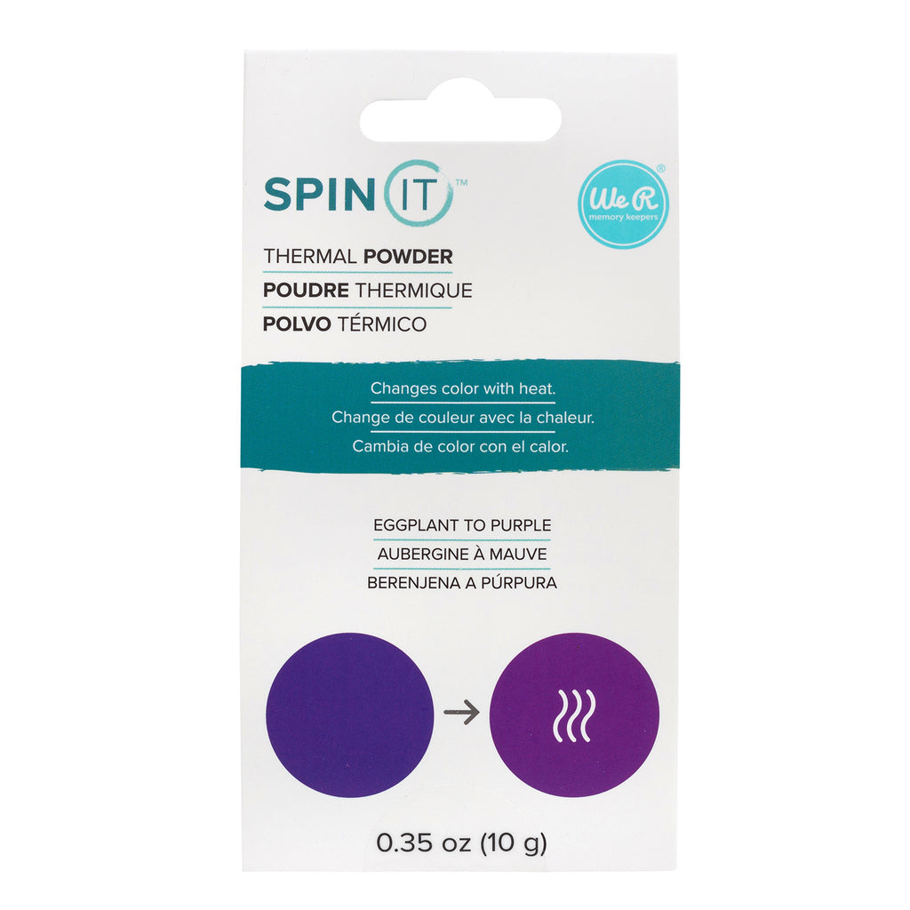 COLOR CHANGING POWDER - SPIN IT - EGGPLANT TO PURPLE