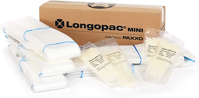Longopac Bagging System 4 Pack  Attaches To Any Dust Collector-Continuous 72ft
