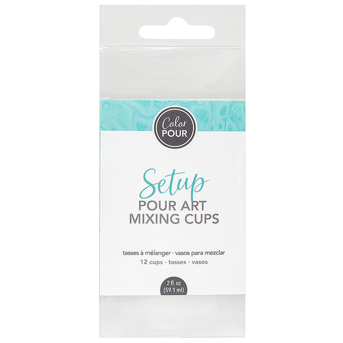 COLOR POUR - SMALL MIXING CUPS (12 PIECE)