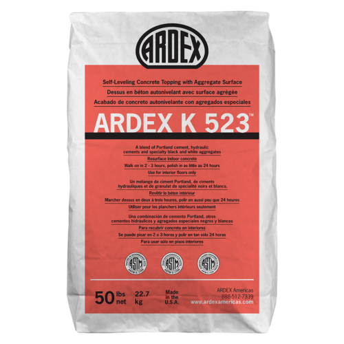 K 523™  Self-Leveling Concrete Topping with Aggregate Surface