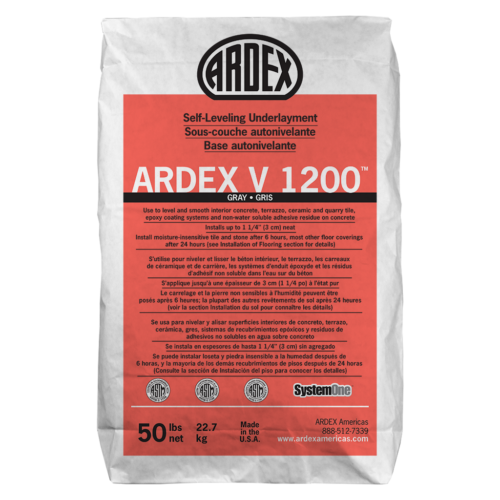 V 1200™ Self-Leveling Flooring Underlayment