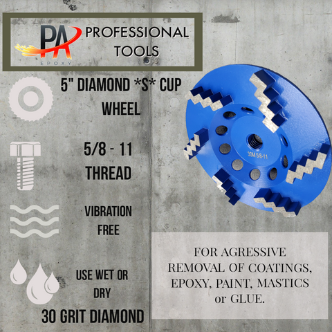 Pa Epoxy S Segment Cup Wheel
